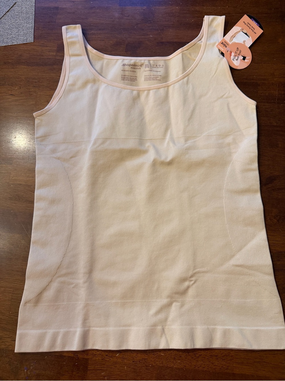 Shapermint All Day Everyday Tank‎ Cami 2x.